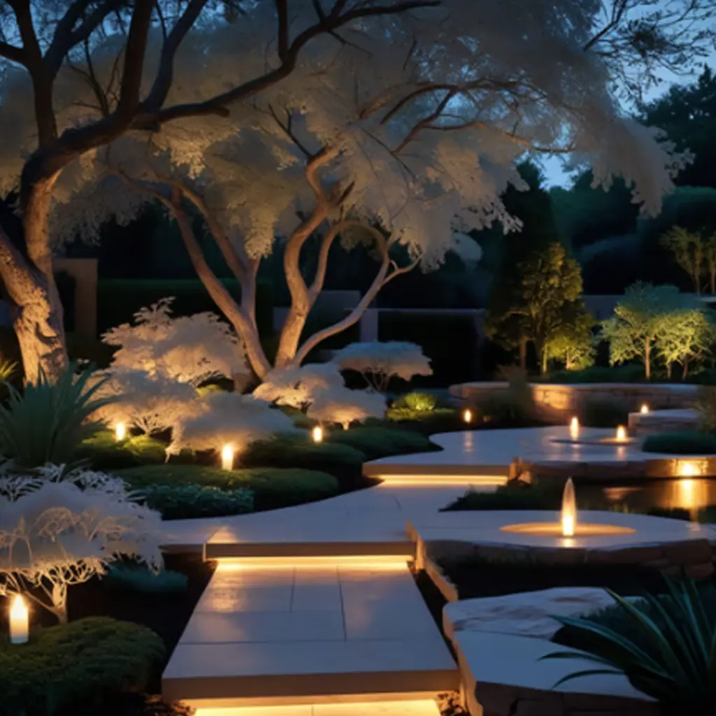 Iluminação Paisagística